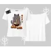 Kayık Yaka Tshirt Ramen Lover Kedi Anime Baskılı