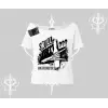 Kayık Yaka Tshirt Skull Impact Bone Chilling Street Icon