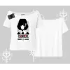 Kayık Yaka Tshirt Tsundere Anime Japanese Style Baskılı