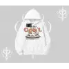 Kedi Baskılı Cant Busy Napping Y2K  Kapşonlu Sweatshirt