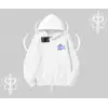 Kitti Sweet Mini Logo Baskılı Kapşonlu Crop Sweatshirt