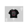 Kitti Sweet Mini Logo Baskılı Kapşonlu Sweatshirt