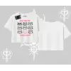 Kitti Sweet Mini Logo Baskılı Kapşonlu Sweatshirt