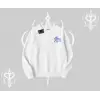 Kitti Sweet Mini Logo Baskılı Kayık Yaka Sweatshirt