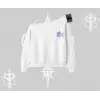 Kitti Sweet Mini Logo Baskılı Kayık Yaka Tshirt