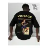 KOD Trend Hypemode Erkek Karakter ve Slogan Baskılı T-shirt