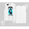 Kolsuz Tshirt Anime Cyberpunk Kız Baskılı