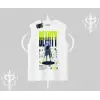 Kolsuz Tshirt Anime Unity Neon Detaylı Grafik Baskılı