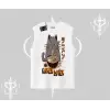 Kolsuz Tshirt Ramen Lover Kedi Anime Baskılı
