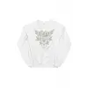 Korn Sweatshirt Beyaz