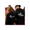 Kral Ve Kraliçe Sweatshirt 2 Siyah