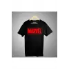 Küçük Marvel Logo Tişört
