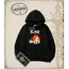 LAST SIGHT Oversize Unisex Kapşonlu Sweatshirt