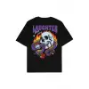 Laughter Siyah Oversize Unisex T-shirt