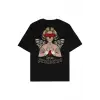 Love Protector Siyah Oversize Unisex T-shirt
