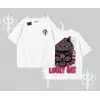 Lucky Cat Japon Tarzı Kedi Baskılı Oversize Tshirt