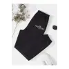 LUNE Letter Graphic Thermal Lined 4 Mevsim Eşofman
