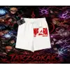 Madara Uchiha Naruto Anime Karakteri Unisex Şort Beyaz