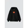 Mc. Cactus Jack Baskılı Oversize Unisex Premium Siyah