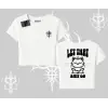Meditasyon Yapan Kedi Baskılı Babby Tee Tshirt