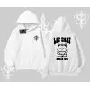 Meditasyon Yapan Kedi Baskılı Kapşonlu Sweatshirt
