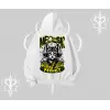Meowsic Purrfect Kedi Arka Baskılı Kapşonlu Sweatshirt