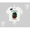 Midnight Petals Kedi Baskılı Babby Tee Tshirt - Çocuk