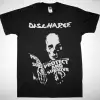 MISFITS BONES NEW BLACK T SHIRT ÖN BASKILI