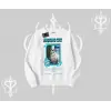 Missing Cat Baskılı Biskilet Sweatshirt