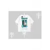 Missing Cat Baskılı Oversize Tshirt