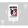 Modern Kedi Temalı Arka Baskılı Kolsuz Tshirt