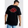 Naruto Akatsuki Oversize Tişört