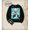 Naruto Anime Baskılı Oversize Unisex Bisiklet Yaka Sweatshirt