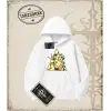 Naruto Anime Baskılı Oversize Unisex Kapşonlu Sweatshirt