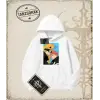 Naruto Anime Baskılı Oversize Unisex Kapşonlu Sweatshirt