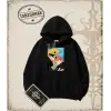 Naruto Anime Baskılı Oversize Unisex Kapşonlu Sweatshirt