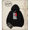 Naruto Anime Baskılı Oversize Unisex Kapşonlu Sweatshirt