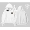 Need Coffee Right Meow Yazılı Kedi Baskılı Kapşonlu Sweatshirt