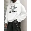 Never Stand Between A Woman Desenli Erkek Basic Kapüşonlu Üst Günlük 14 Renk Sweatshirt Polar