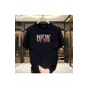 Newyork Baskılı Siyah