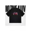 No Time 4 Luv Oversize Unisex Pamuklu Nefes Alan Kalın Kumaşlı