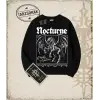 Nocturne Oversize Unisex Bisiklet Yaka Sweatshirt