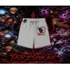 Obito uchiha Naruto Anime Karakteri Unisex Şort Beyaz