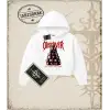 OBSERVER Kadın Crop Kapşonlu Sweatshirt