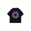 OM Baskılı Oversize Unisex Siyah