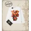 One Piece Anime Karakterleri  Biskilet Yaka  Long Sleeve Beyaz