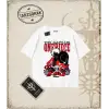 One Piece Anime Karakterleri  Oversize Unisex Tişört Beyaz