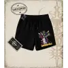 One Piece Anime Karakterleri  Unisex Şort Beyaz