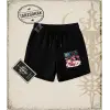 One Piece Anime Karakterleri  Unisex Şort Beyaz