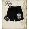 One Piece Anime Karakterleri  Unisex Şort Beyaz